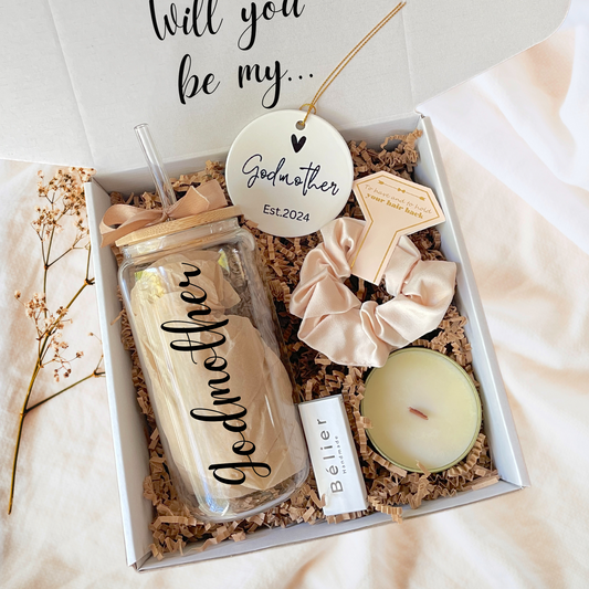 Will You Be My Godmother Gift, Godmother Proposal Box