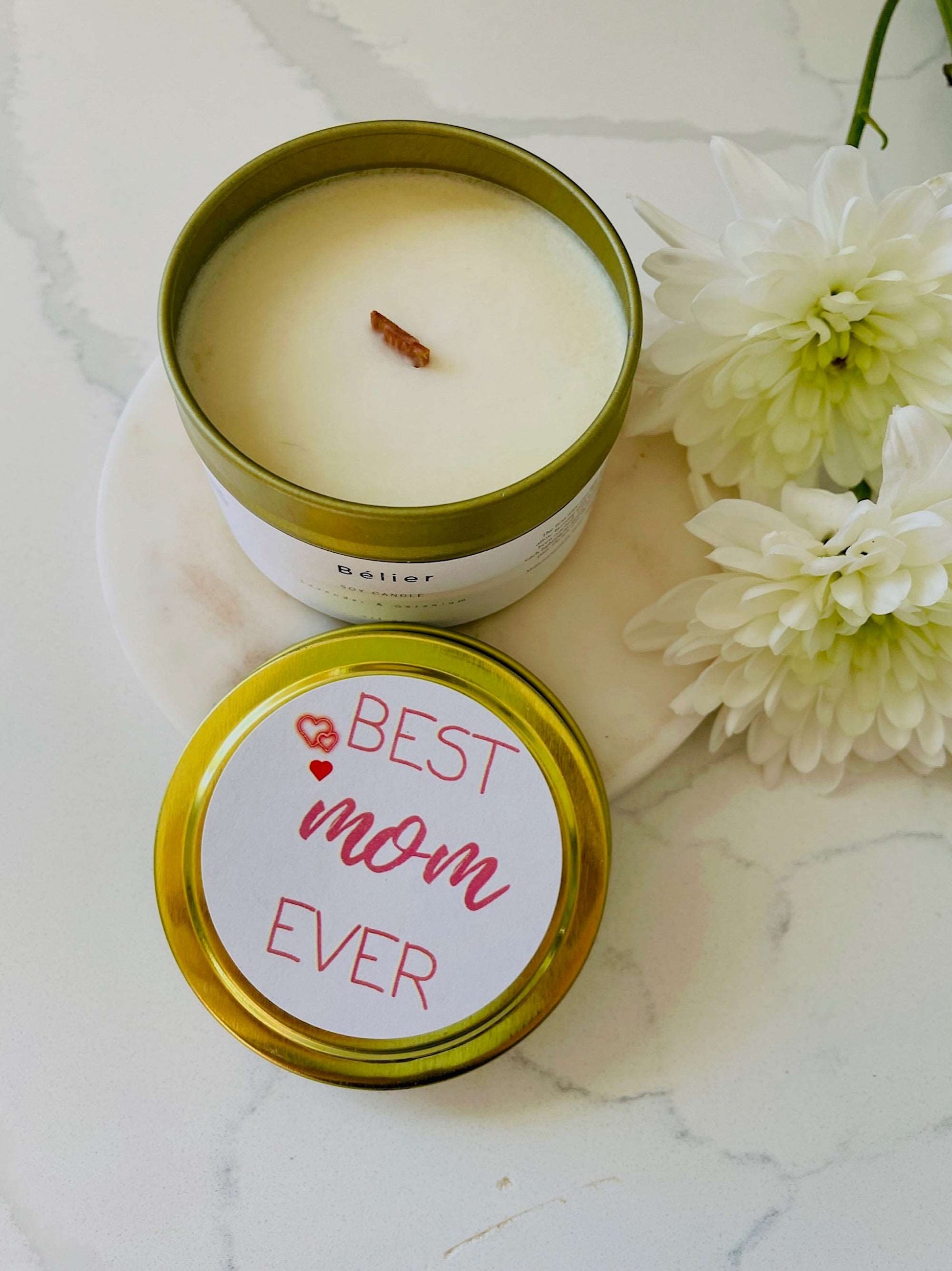 Best Mom Ever - Mothers Day Gift Candle